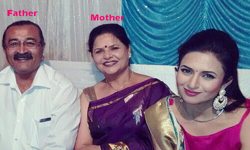 Divyanka Tripathi Father and Mother