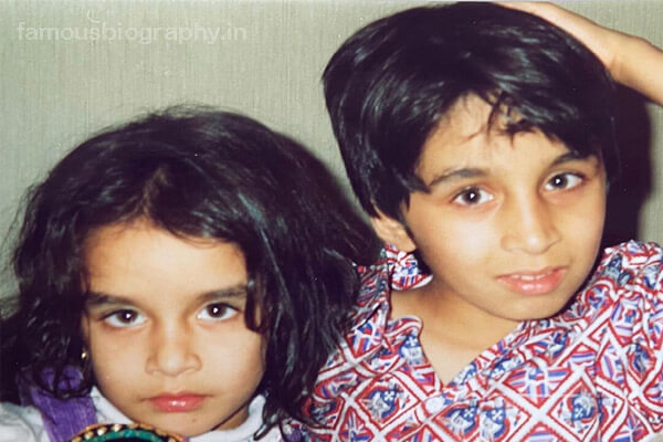 Shraddha Kapoor with her brother